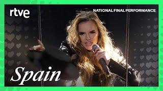 Melody - ESA DIVA | Spain  | National Final Performance | #Eurovision2025