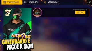 URGENTE!! COMO PEGAR A SKIN MISTERIOSA QUE VOCÊ NÃO VIU E CALENDÁRIO SEMANAL - NOVIDADES FREE FIRE