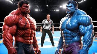 RED HULK VS BLUE HULK - EPIC BATTLE