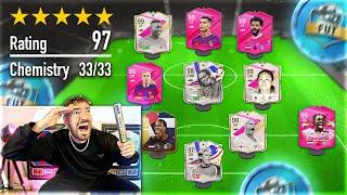 99 FUTTIES RATED REKORD?! 129 FUT DRAFT CHALLENGE EA FC 24