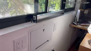 A Residential Case Of Automatic Sliding Window With KST-SL02 Window Openers - SOON INDUSTRIAL