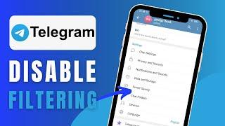 How To Disable Filtering On Telegram (Step By Step)