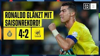 Doppelpack! Überragender Ronaldo mit Saisonrekord: Al-Nassr - Al-Ittihad | Saudi Pro League | DAZN