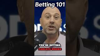 You're BETTING PARLAYS Wrong (Sports Betting 101: How to Win Parlays) | Sports Betting Tips 2024