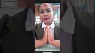 Khusi KC, first time in good attitude, on facebook live new viral video, famous tiktok star of Nepal