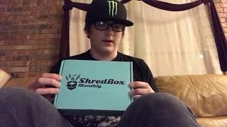 I WON A GIVEAWAY | ShredBox Monthly Unboxing. November 2017