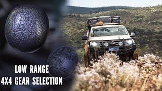 4x4 Gear Selection Low Range