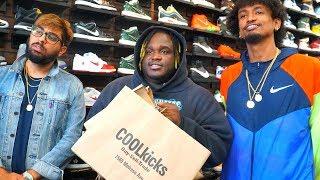 Sech Goes Shopping For Sneakers With CoolKicks