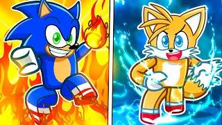 Sonic & Tails Have ELEMENTAL POWERS in Roblox!