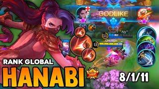 HANABI BEST BUILD 2021 | TOP GLOBAL HANABI GAMEPLAY | MOBILE LEGENDS