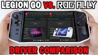 LEGION GO Stock Driver vs ROG Ally AFMF2 Driver – Stability Comparison: Pros & Cons!