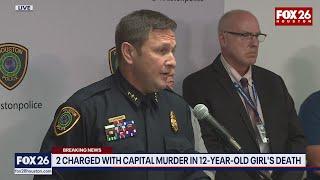 Investigation into 12-year-old Jocelyn Nungaray's murder: Houston police press conference