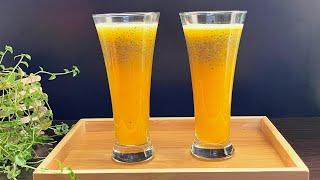 Orange Juice Recipe In Minutes | Refeshing Orange Juice | Fruit Juice |Healthy Tasty Orange Juice