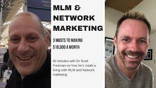 MLM and Network Marketing:  How to make 10 grand a month