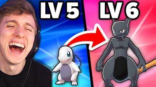 Pokemon Randomly Evolve Every Level, Then We Battle!