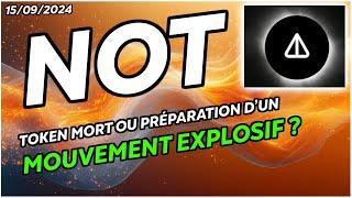 NOT (NOTCOIN) CE TOKEN EST MORT OU PRÉPARE T'IL UN MOUVEMENT EXPLOSIF  ?