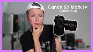 What is Canon Log? Exploring Canon 5D Mark IV with Canon Log I review