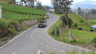 Más vías se integran a la red vial de Tungurahua