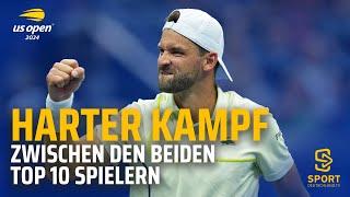 Andrey Rublev vs. Grigor Dimitrov I Highlights- Runde 4 im Herren Einzel, US Open 2024 I SDTV Tennis