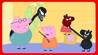 Peppa Spider Pig VS Venom. All parts. (Complete)