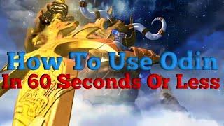 How To Use Odin | 60 Seconds |