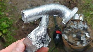 Aluminium casting at home - Custom intake manifold