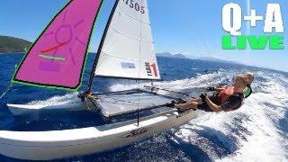 Jib Tuning Explained️Q+A Live - Your catamaran sailing questions answered