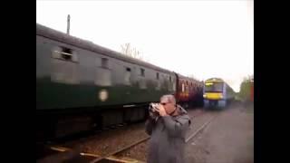 Train Spotter Almost Killed by High Speed Train