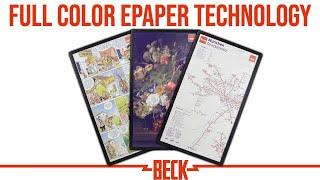 E Ink Gallery - Full Color ePaper Technology