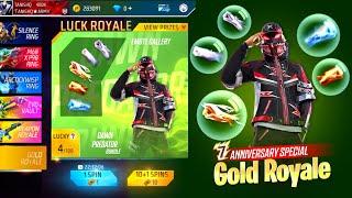 7th Anniversary Special Gold Royale|Pink Diamond Store Date | Free Fire New Event | Ff New Event