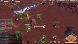 Albion Online. Big dirty 60 man blob having pretty unfair fight vs BLAB.