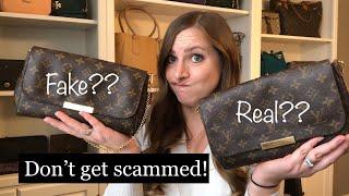 How To AVOID Buying a Replica LV Favorite! Authentication Tips