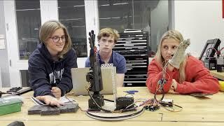 Ellie Harry Jenna and Zoe's Robotic Hand with Sensor Glove