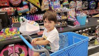 Shopping for Birthday Party at Party City Store - Zack Turns 3! Vlog