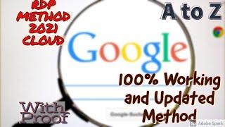 FREE GOOGLE CLOUD RDP METHOD 2021 #RDP Rdp Free vps free