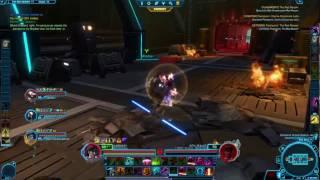 Swtor-Jedi Shadow gameplay-The Red Reaper Flashpoint