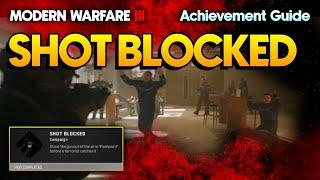 Shot Blocked Achievement / Trophy Guide for Modern Warfare 3