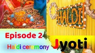 Simple and best Haldi ceremony of 2024 #haldi #haldiceremoney