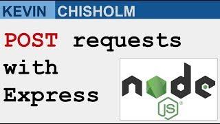 Handling POST requests with Express and Node.js