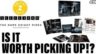THE DARK KNIGHT RISES Collector’s Edition 4K (Steelbook) Unboxing and Review With Commentary