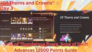 Of Thorns and Crown Trial of the Wayob, Song of Lightfall 12500 Points Guide#2【Genshin Impact 5.0】