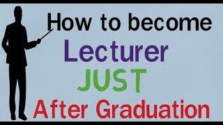 How to Become Lecturer After graduation ll Salary ll Eligibility ll Exam ll Meritech Education