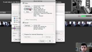 Ideal iMovie Export Settings for Web Videos