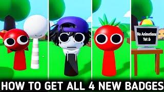 How To Get All New Badges Morphs In 3D Sprunki RP And Animations | New Update