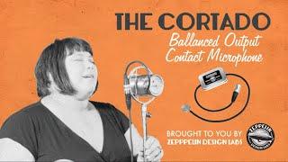 The Cortado piezo contact microphone