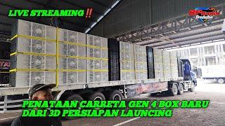 LIVE STREAMING RISET TATANAN CARRETA GEN 4 BOX BARU CLA 3D PERSIAPAN LAUNCHING#2