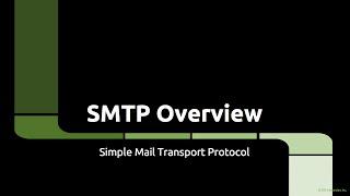 SMTP Overview