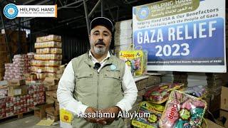 Food Package Preparation | Palestine Emergency Relief 2023 | Helping Hand USA
