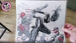 Unboxing commission: X-23 by Dustin Weaver