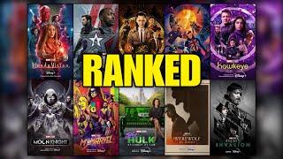 EVERY MCU Disney+ Project Ranked from WORST to BEST! 